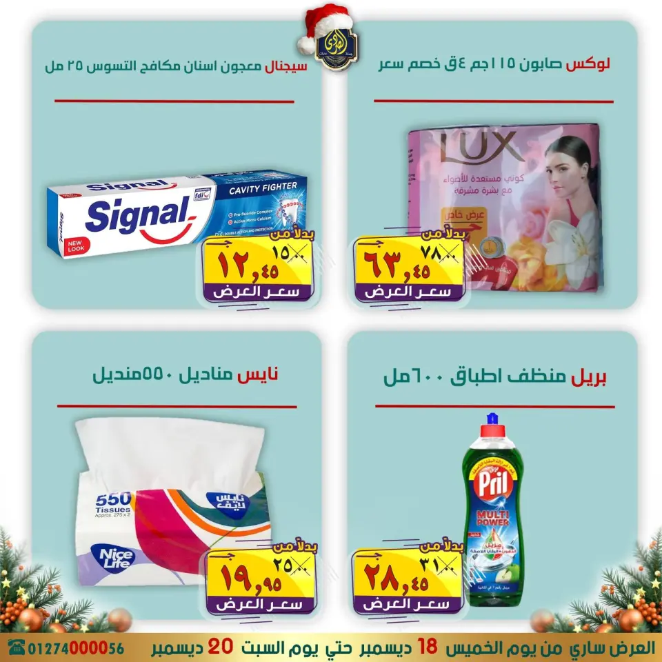 عروض الصردى جملة ماركت مصر من 18 حتى 20 ديسمبر 2025 عروض الكريسماس - صفحة 11