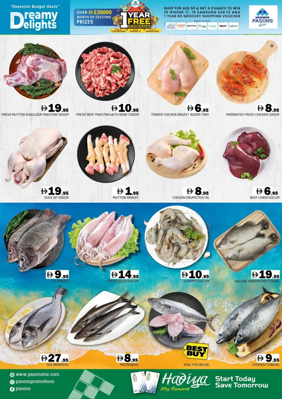 Ofertas de supermercado Pasons Emiratos Árabes Unidos de 19 a 21 diciembre 2025 Fantásticas ofertas - Página 11