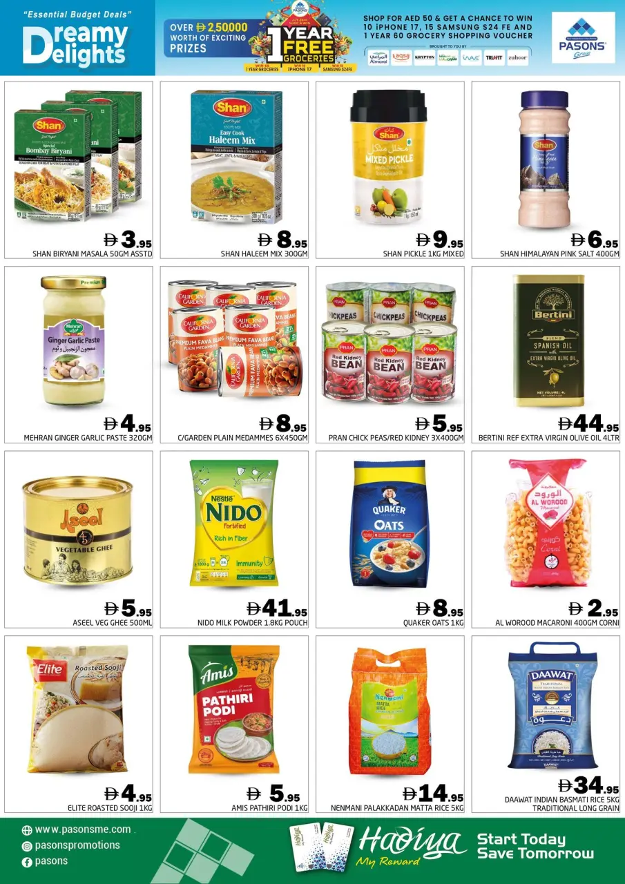 Ofertas de supermercado Pasons Emiratos Árabes Unidos de 19 a 21 diciembre 2025 Fantásticas ofertas - Página 7
