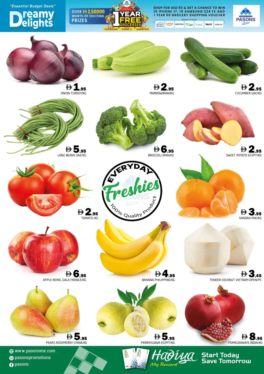Ofertas de supermercado Pasons Emiratos Árabes Unidos de 19 a 21 diciembre 2025 Fantásticas ofertas - Página 12