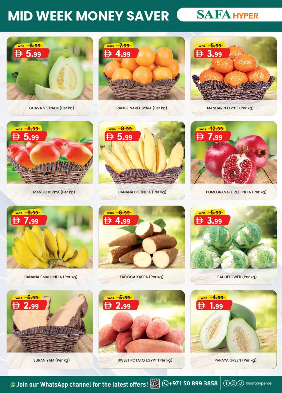 Ofertas de Hipermercado SAFA Emiratos Árabes Unidos de 22 a 24 diciembre 2025 AHORRADOR DE DINERO DE MITAD DE SEMANA - Página 4