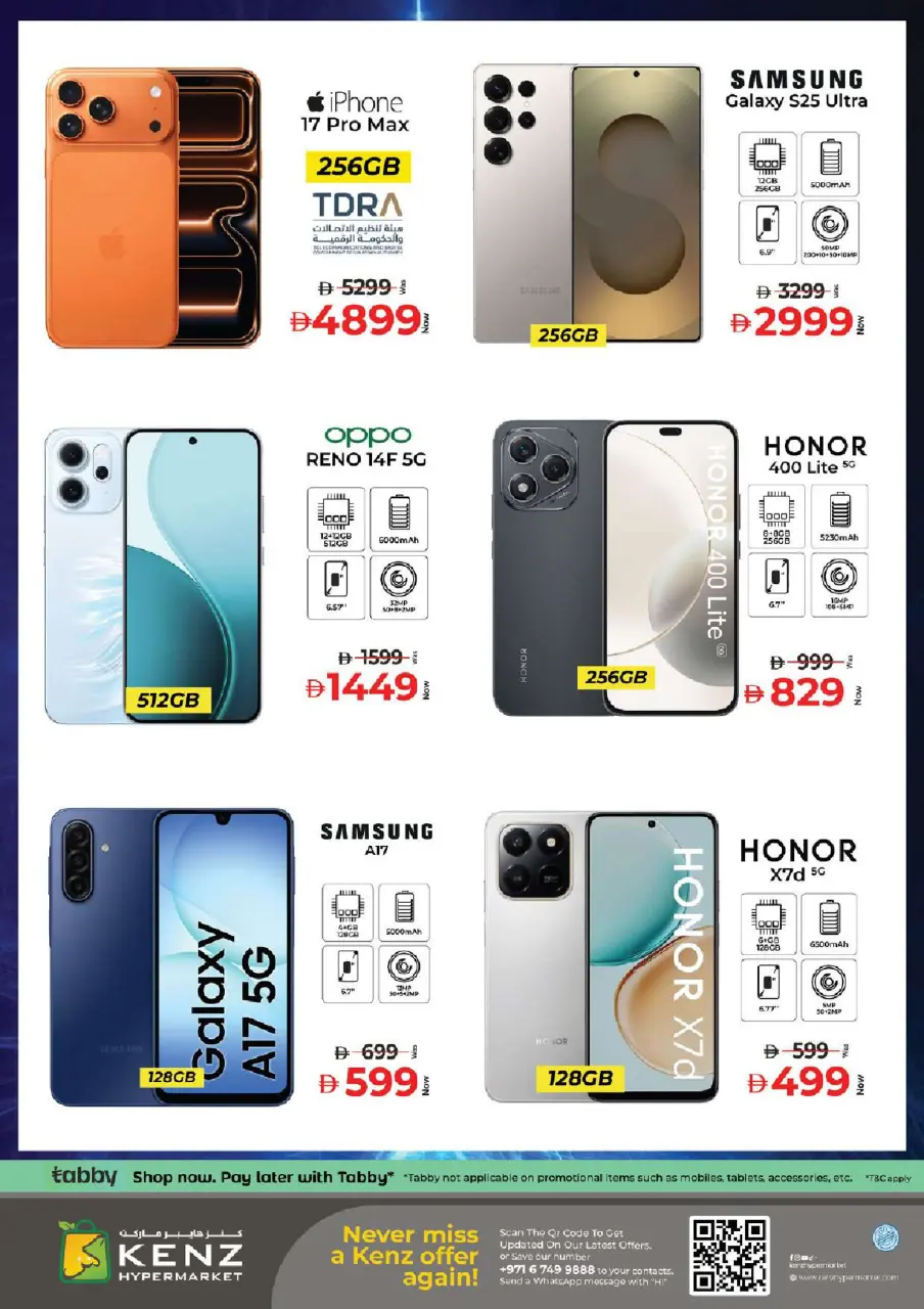 Ofertas de Hiper Kenz Emiratos Árabes Unidos de 23 a 24 diciembre 2025 Ofertas para Días de Alegría y Celebraciones - Página 16