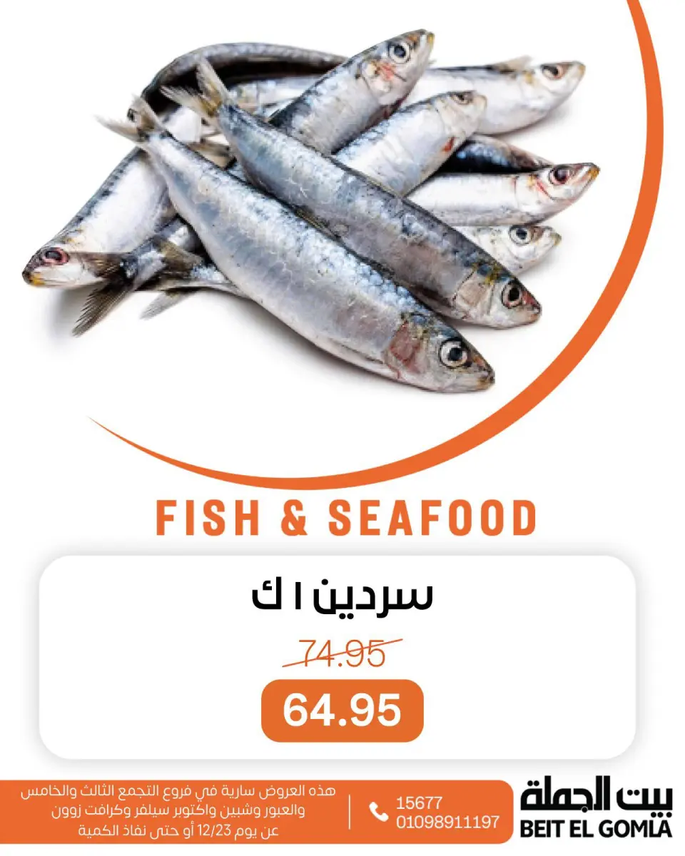 Gomla House Egypt Offers Tuesday 23 December Seafood Deals - Page 14