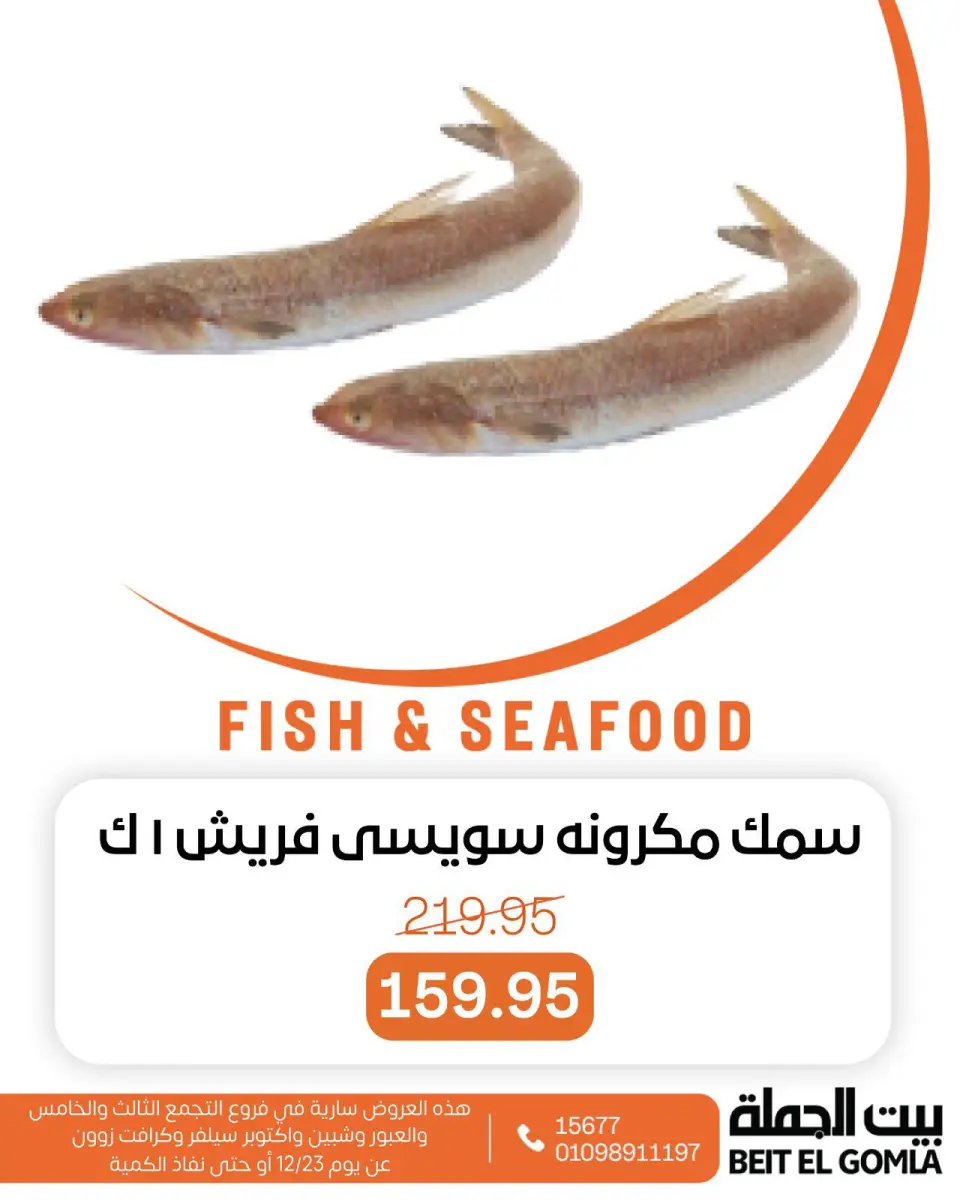 Gomla House Egypt Offers Tuesday 23 December Seafood Deals - Page 15