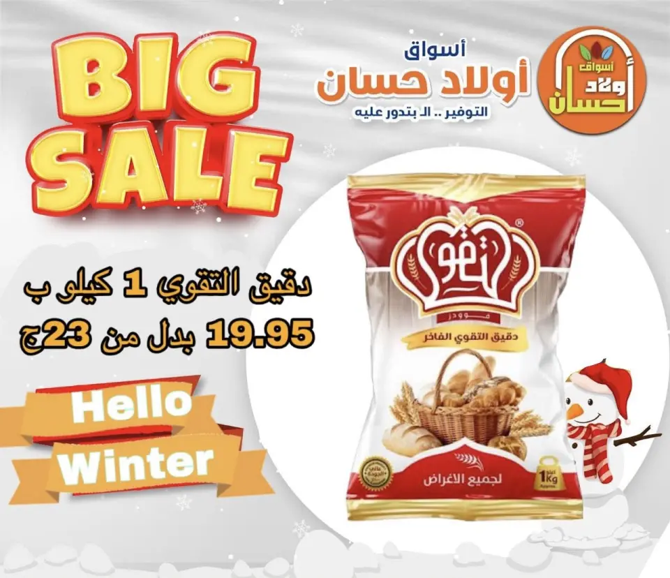 Hassan Sons Markets Egypt Offers from 22 to 28 December 2025 Big Sale