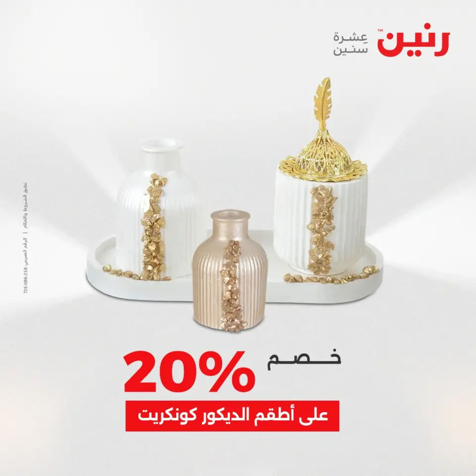 Raneen Egypt Offers from 23 to 24 December 2025 Decorative pieces offers - Page 42