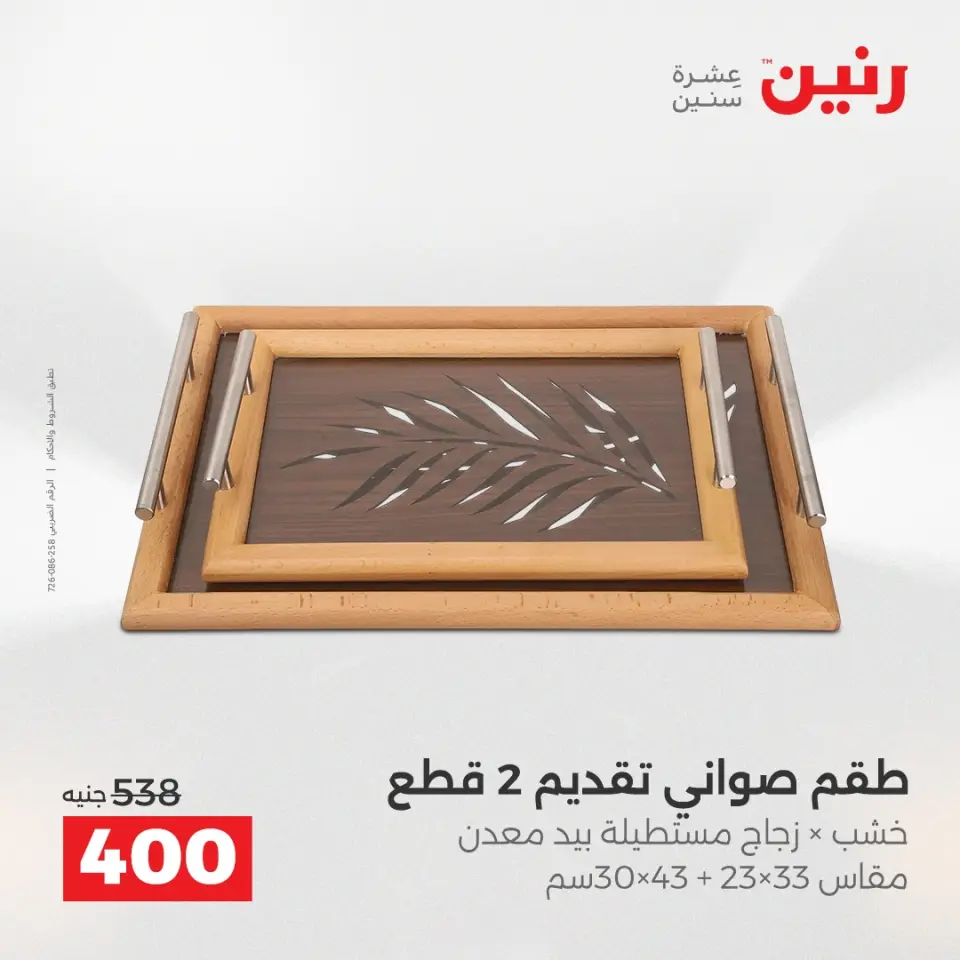 Raneen Egypt Offers from 23 to 24 December 2025 Decorative pieces offers - Page 18