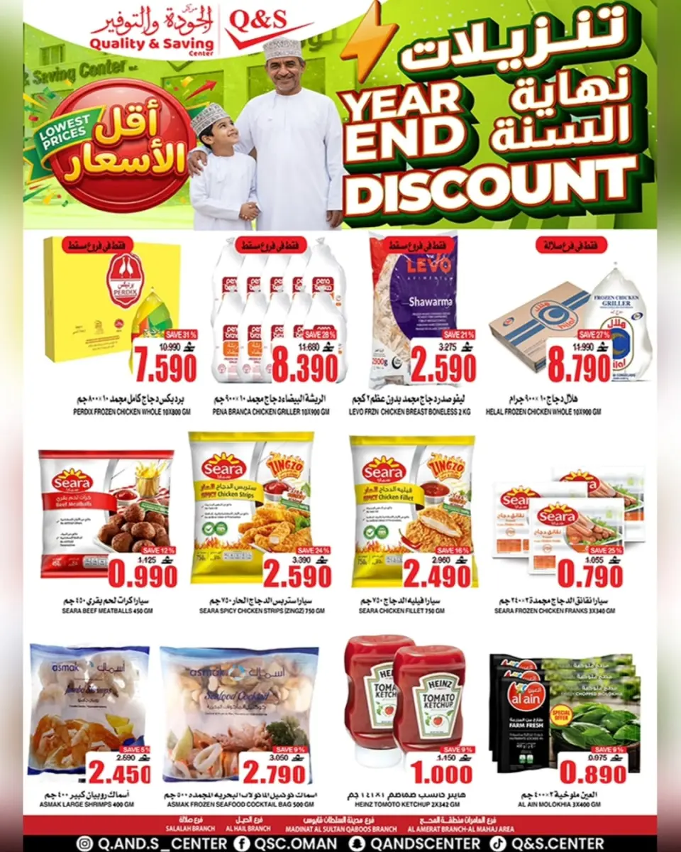 Quality & Saving center Oman Offers from 23 to 27 December 2025 End of Year offer - Page 19
