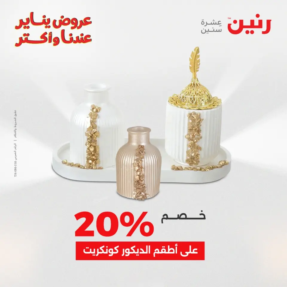 Raneen Egypt Offers from 25 to 27 December 2025 Decorative pieces offers - Page 3