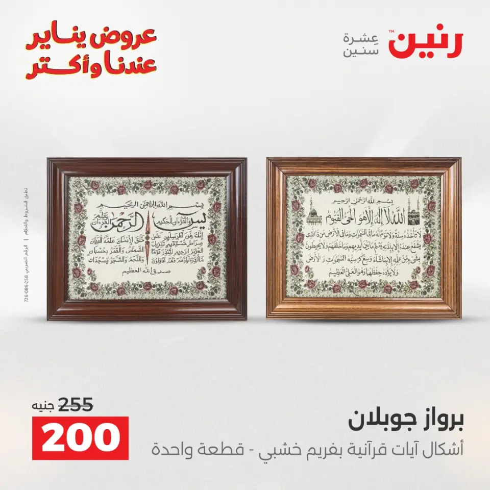Raneen Egypt Offers from 25 to 27 December 2025 Decorative pieces offers - Page 10