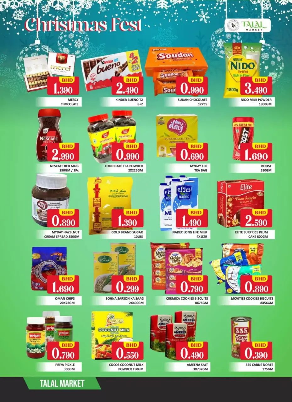 Offres Marché Talal Bahrein de 25 à 27 décembre 2025 Offres du Festival de Noël - Page 3