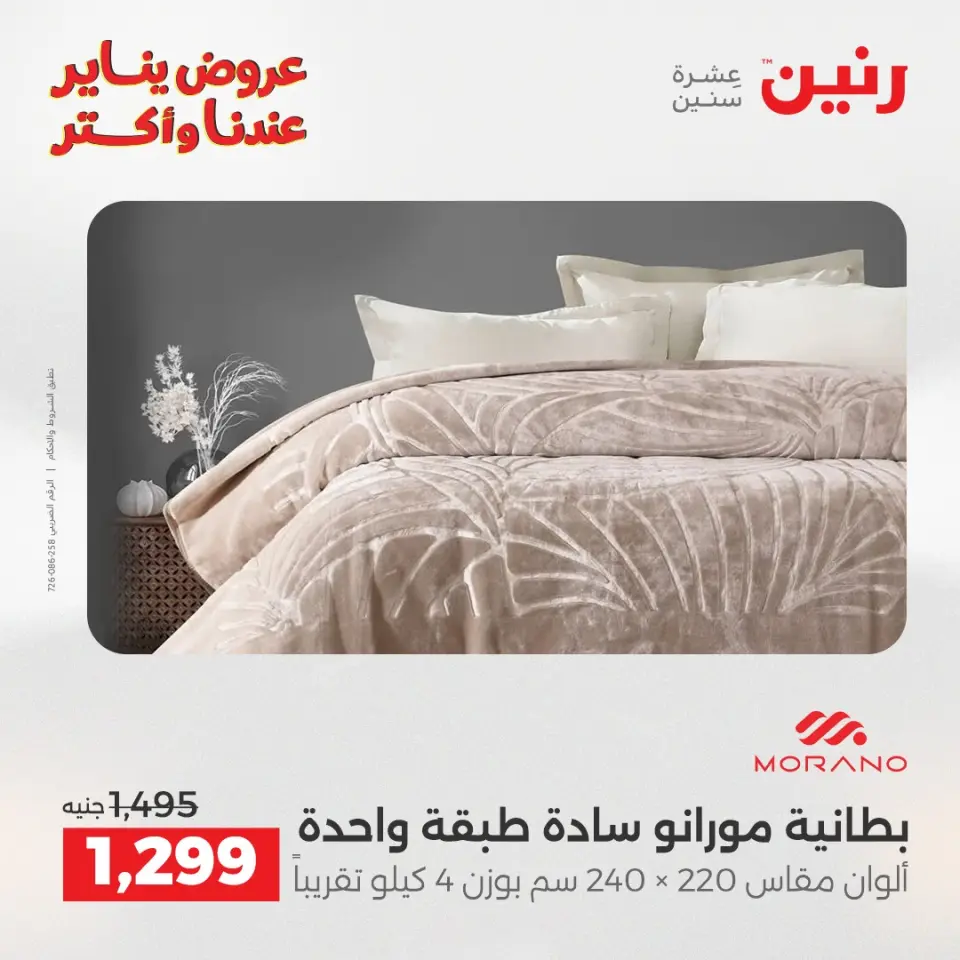Raneen Egypt Offers Sunday 28 December Furniture and textile offers - Page 12