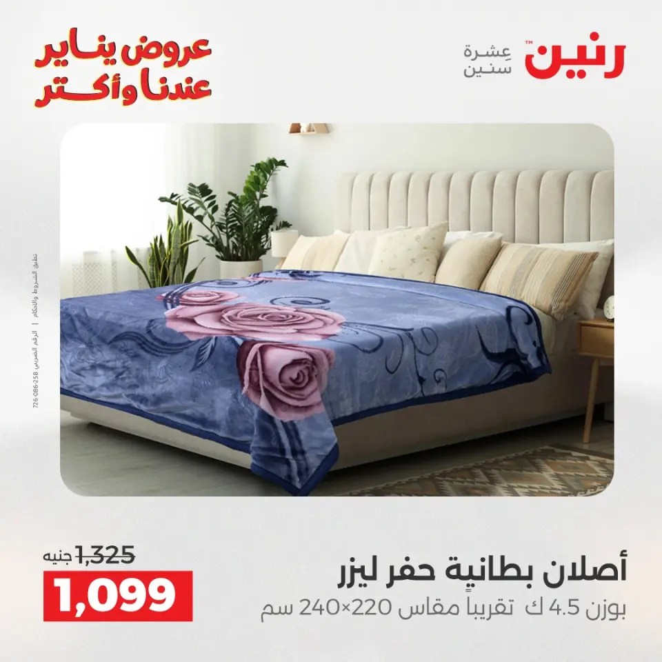 Raneen Egypt Offers Sunday 28 December Furniture and textile offers - Page 13