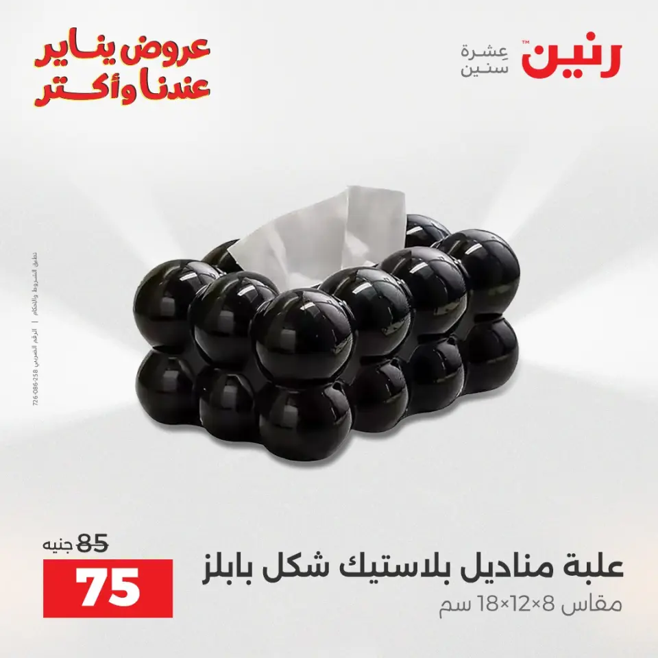 Raneen Egypt Offers from 28 to 29 December 2025 Decorative pieces offers - Page 28