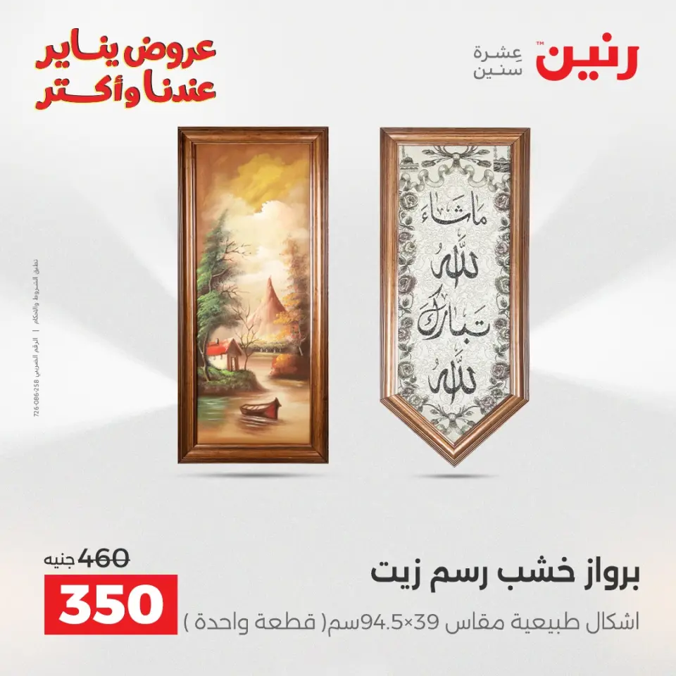 Raneen Egypt Offers from 28 to 29 December 2025 Decorative pieces offers - Page 8