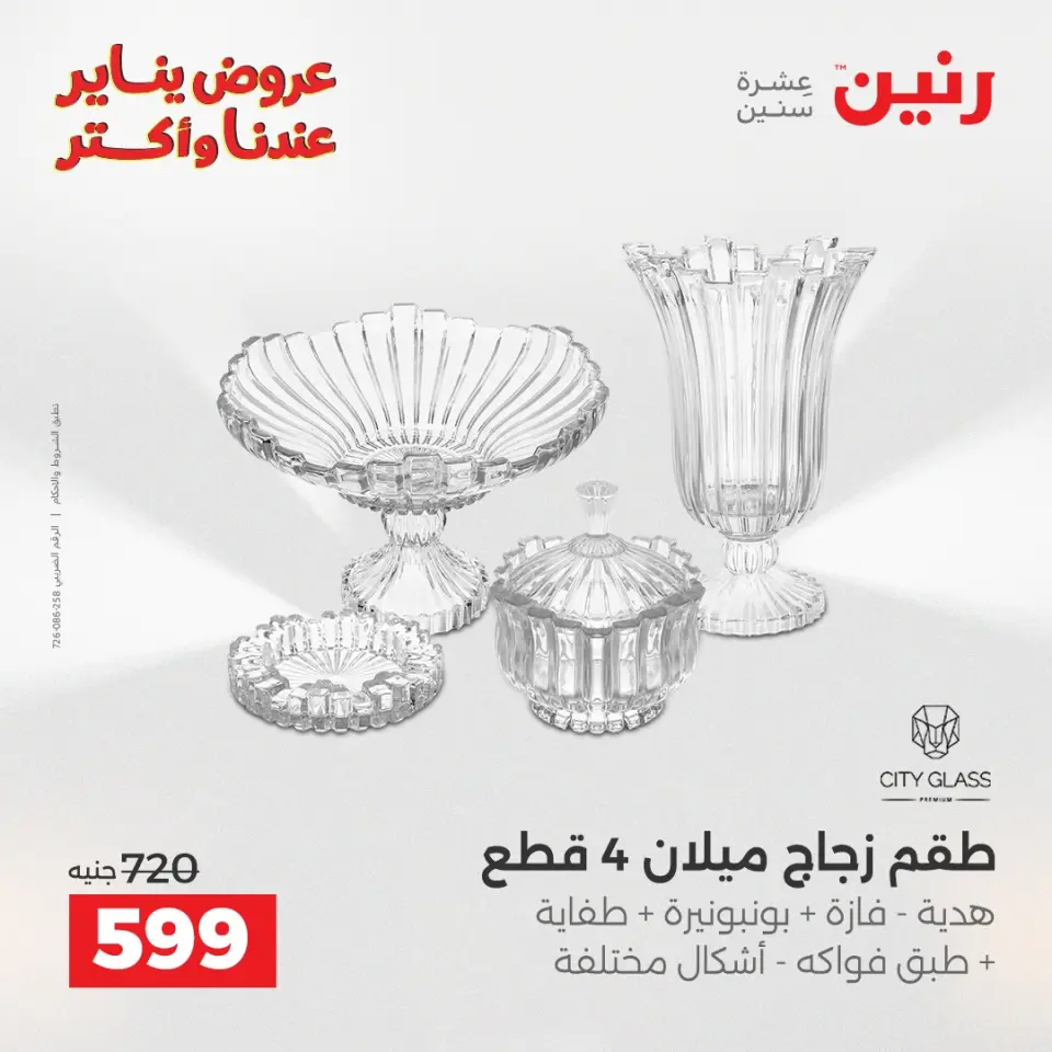 Raneen Egypt Offers from 28 to 29 December 2025 Decorative pieces offers - Page 24