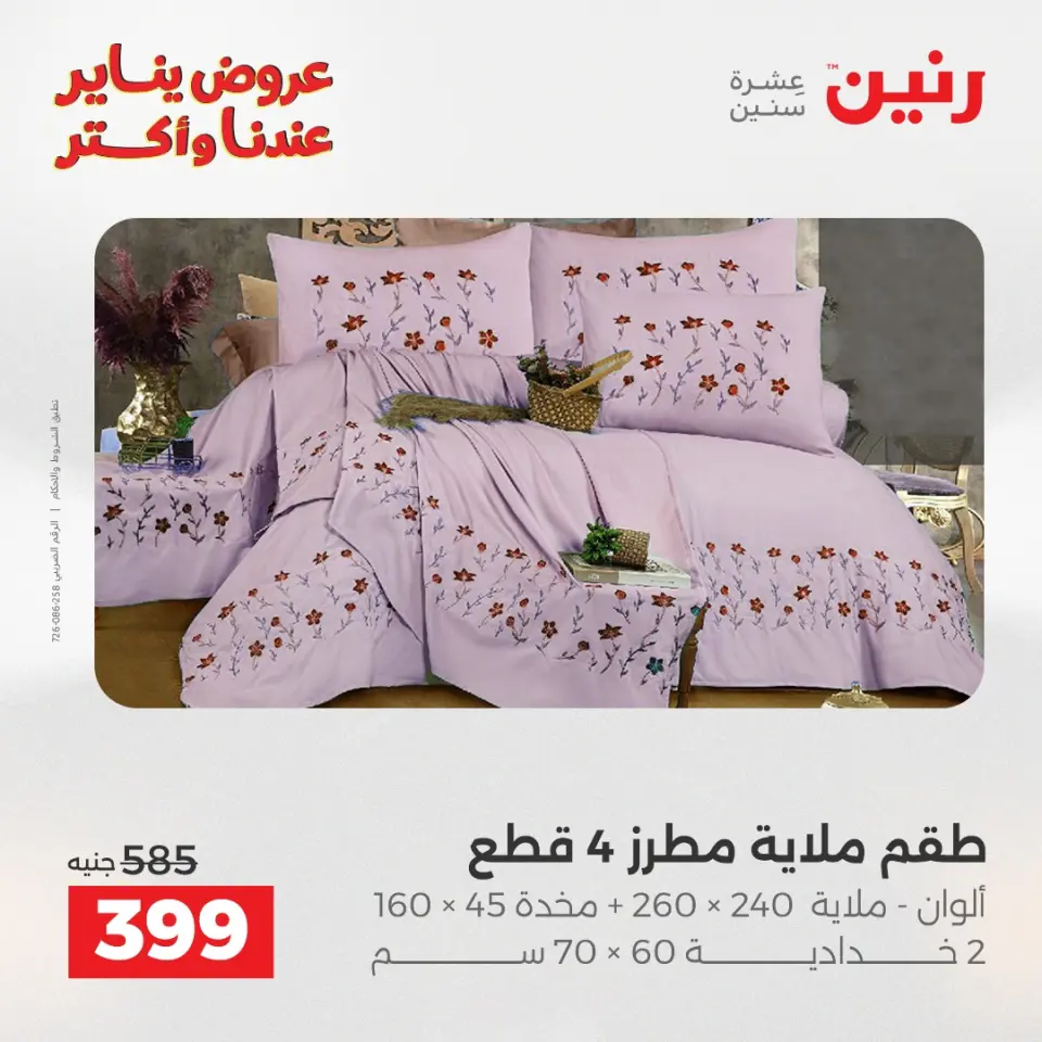 Raneen Egypt Offers Monday 29 December Furniture and textile offers - Page 17