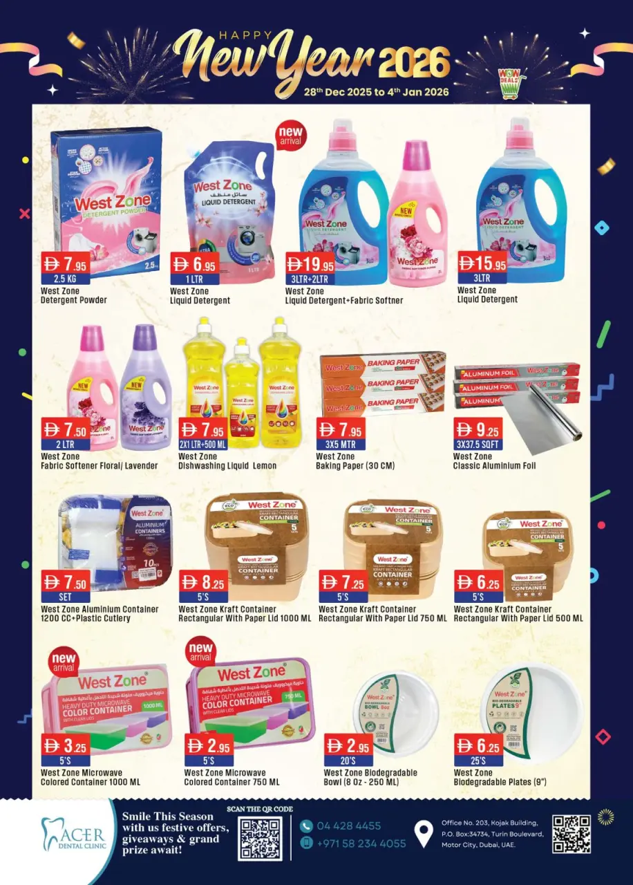 Ofertas de supermercado West Zone Emiratos Árabes Unidos de 28 diciembre a 4 enero 2026 Ofertas de Feliz Año Nuevo - supermercado West Zone - Emiratos Árabes Unidos - 28 diciembre 2025 – 4 enero 2026 - Página 4