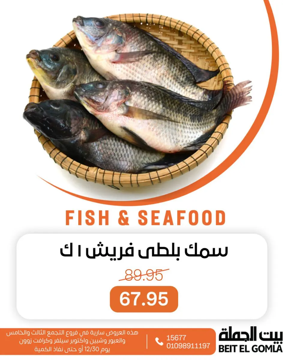 Gomla House Egypt Offers Tuesday 30 December Seafood Deals - Page 11