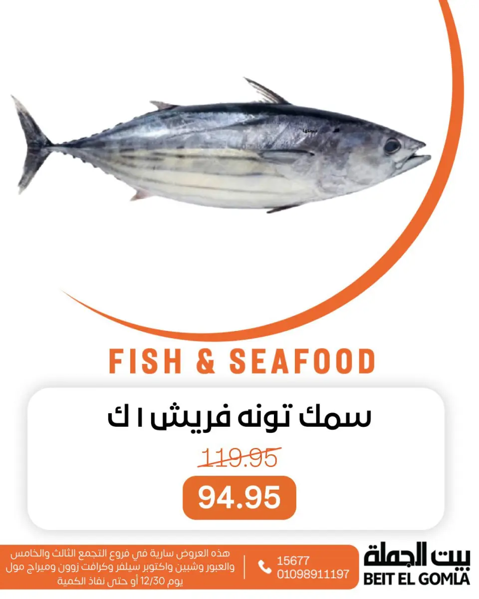 Gomla House Egypt Offers Tuesday 30 December Seafood Deals - Page 9