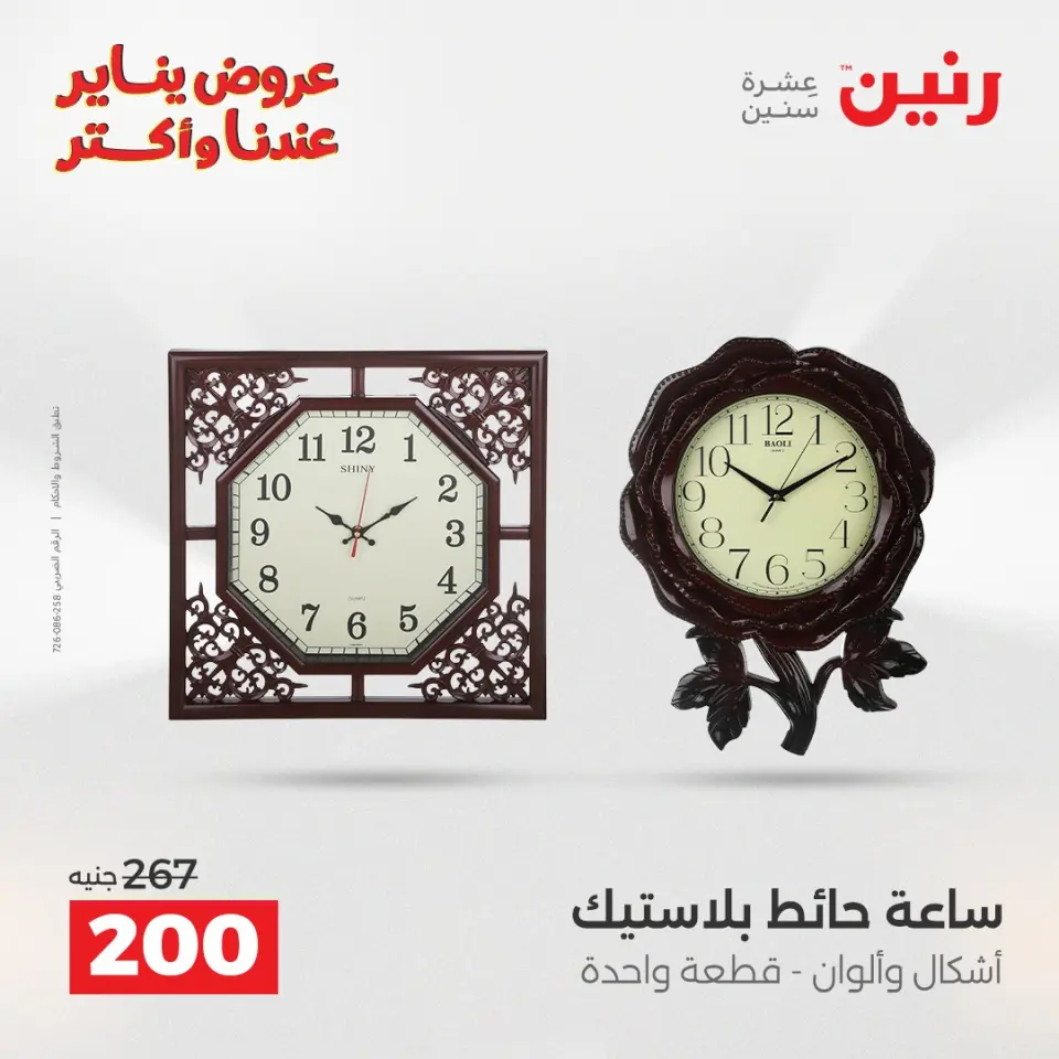 Raneen Egypt Offers from 30 to 31 December 2025 Decorative pieces offers - Page 15