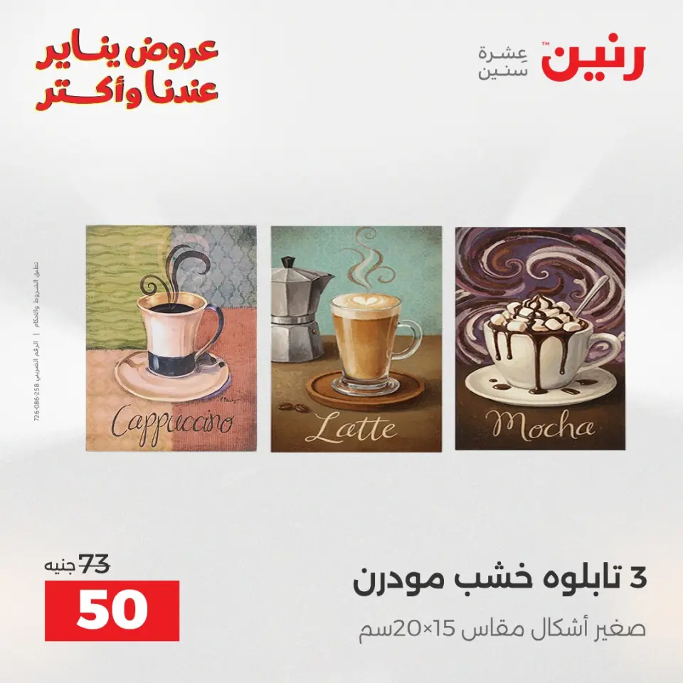 Raneen Egypt Offers from 30 to 31 December 2025 Decorative pieces offers - Page 5