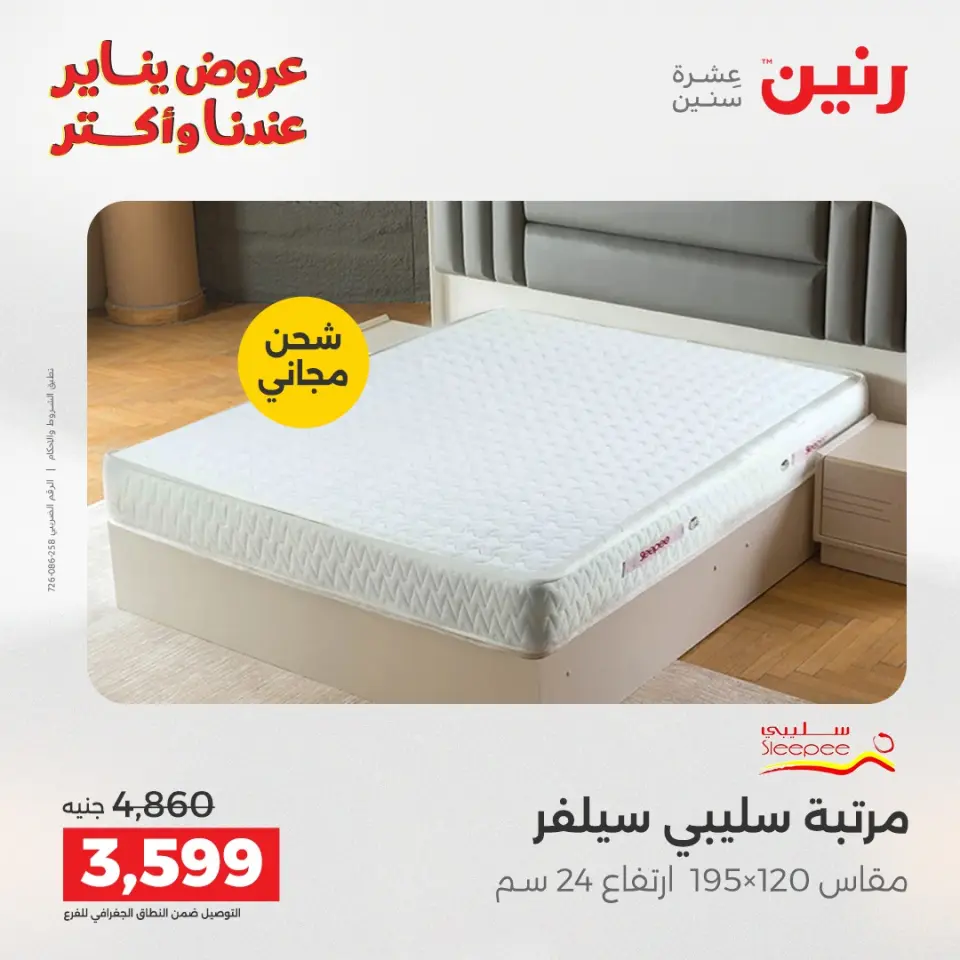 Raneen Egypt Offers Wednesday 31 December Furniture and textile offers - Page 45