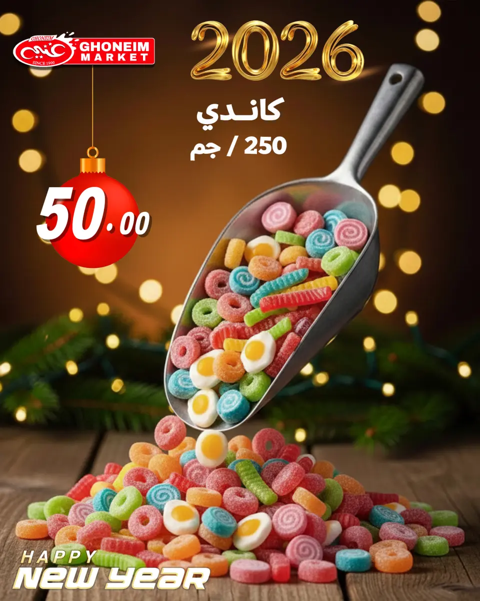 Ghonem market Egypt Offers from 31 December to 3 January 2026 Nuts Offers - Page 7