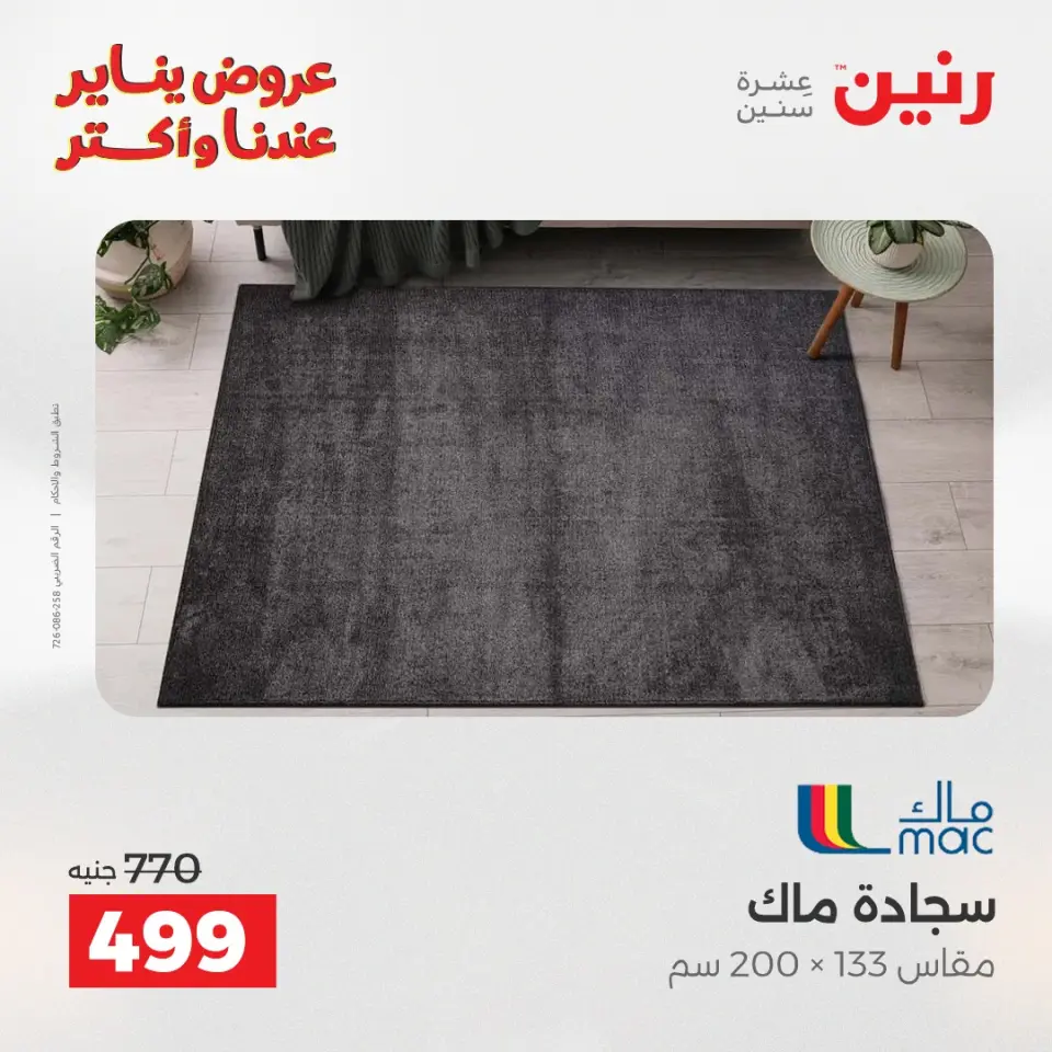 Raneen Egypt Offers from 1 to 3 January 2026 Offers on bags, carpets and toys - Page 14