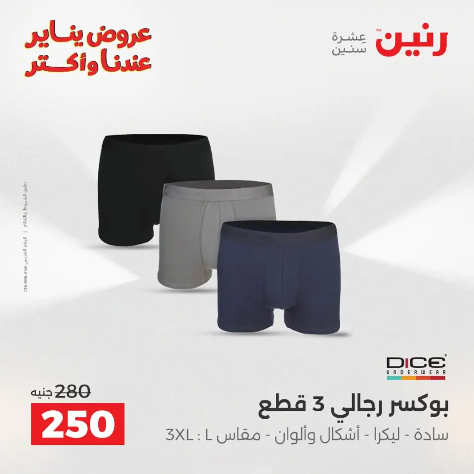 Raneen Egypt Offers from 1 to 3 January 2026 Furniture, clothing and shoe offers - Page 10