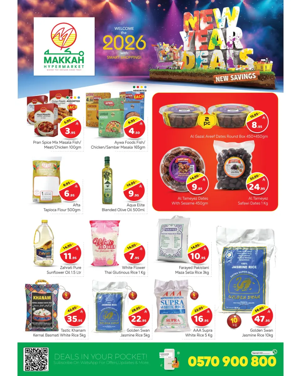 Ofertas de Hipermercado Makkah  Riad y Batha  de 31 diciembre a 10 enero Ofertas de Feliz Año Nuevo - Página 6