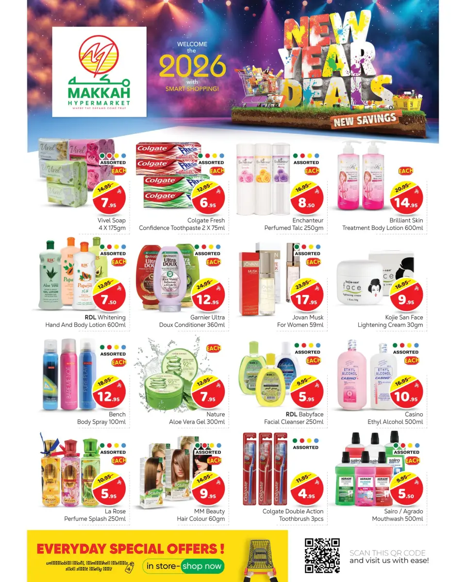 Ofertas de Hipermercado Makkah  Riad y Batha  de 31 diciembre a 10 enero Ofertas de Feliz Año Nuevo - Página 5