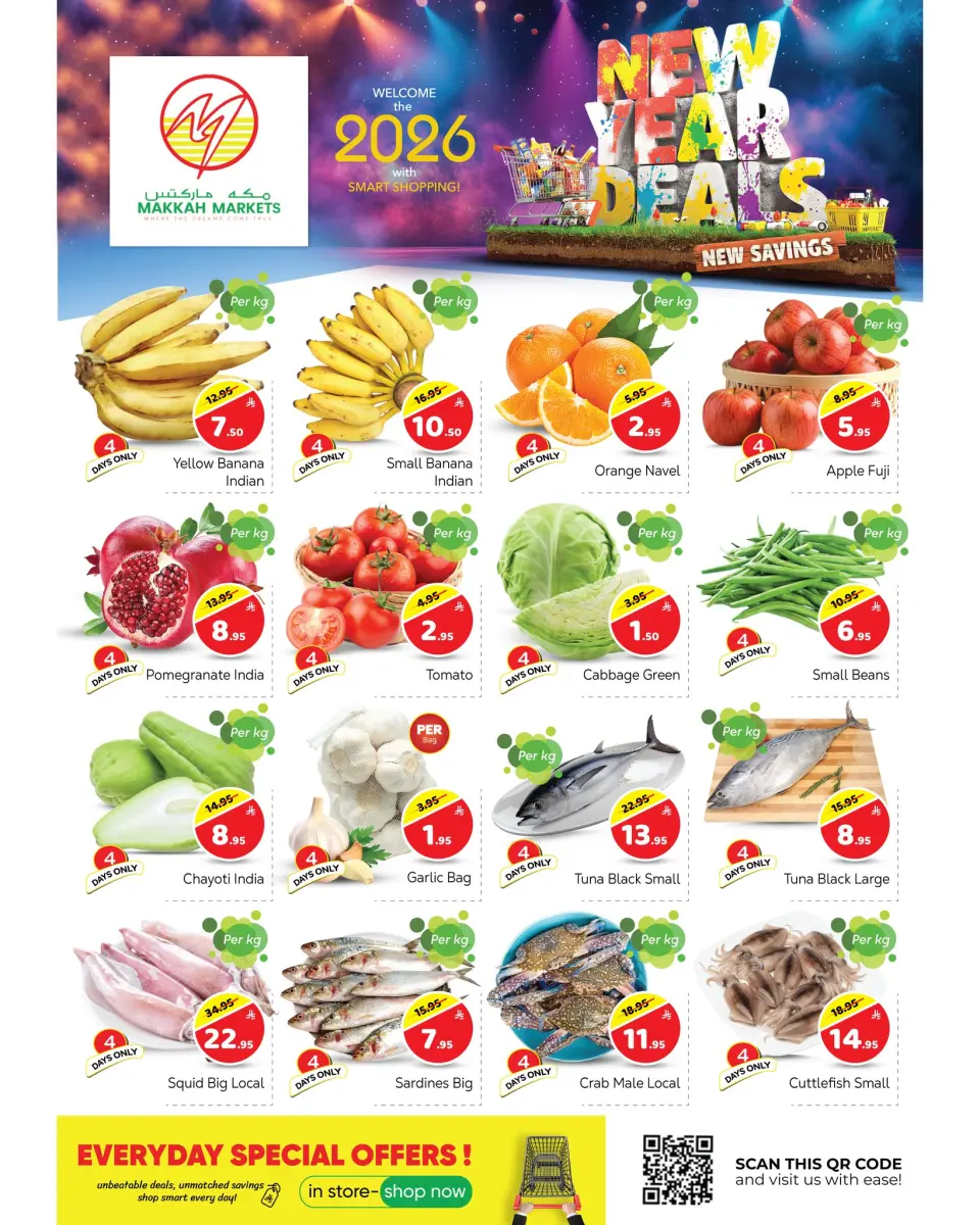 Ofertas de Hipermercado Makkah  Malaz  de 31 diciembre a 10 enero Ofertas de Feliz Año Nuevo - Página 12