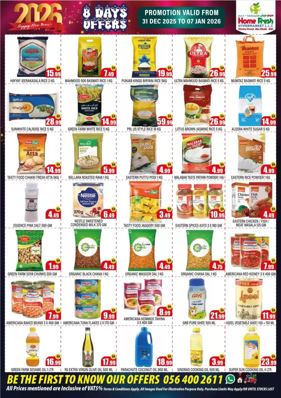 Ofertas de supermercado Home Fresh Emiratos Árabes Unidos de 31 diciembre a 7 enero 2026 Venta de año nuevo - Página 2