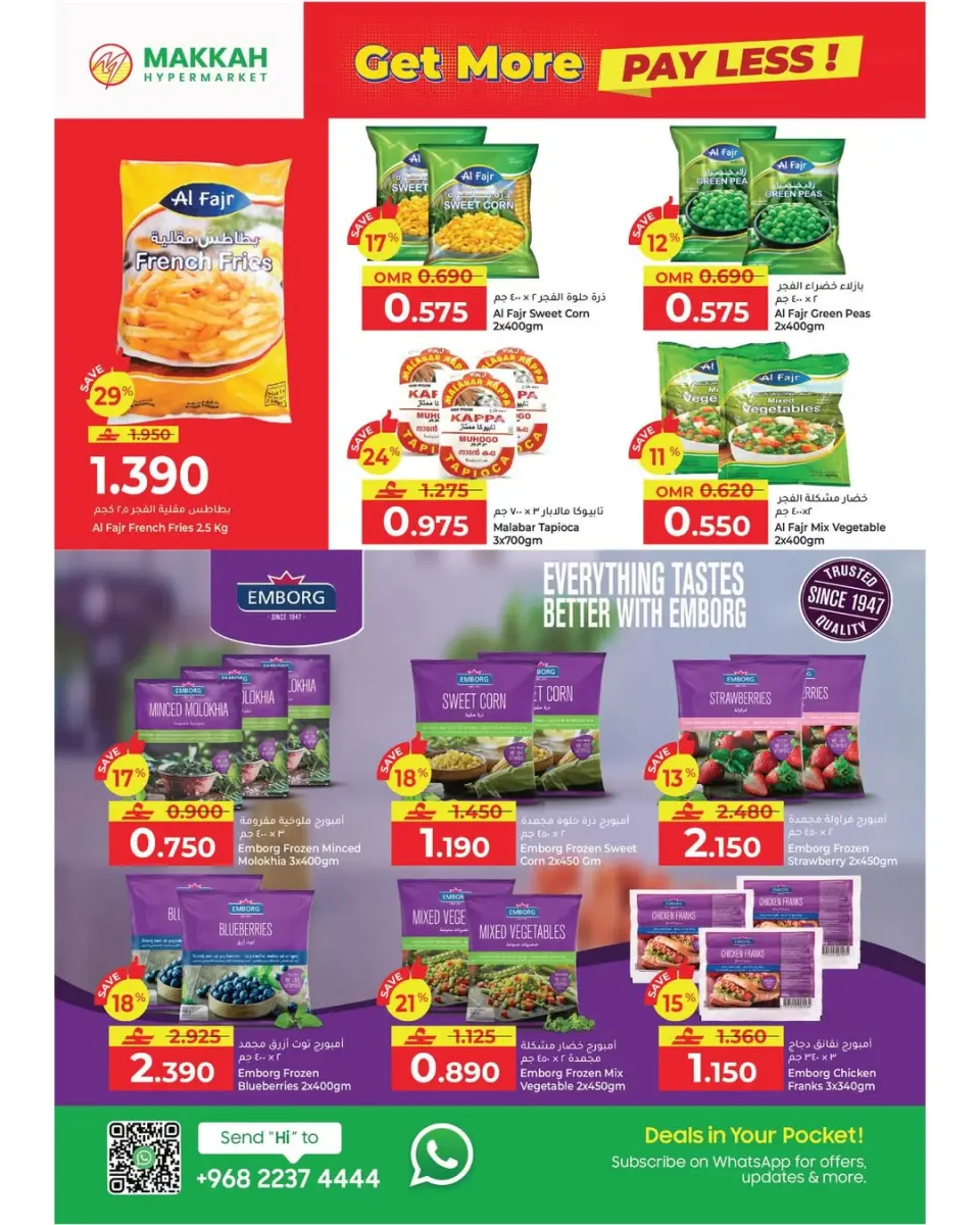Ofertas de Hipermercado Makkah Oman de 4 a 13 enero 2026 Bombazos - Página 9