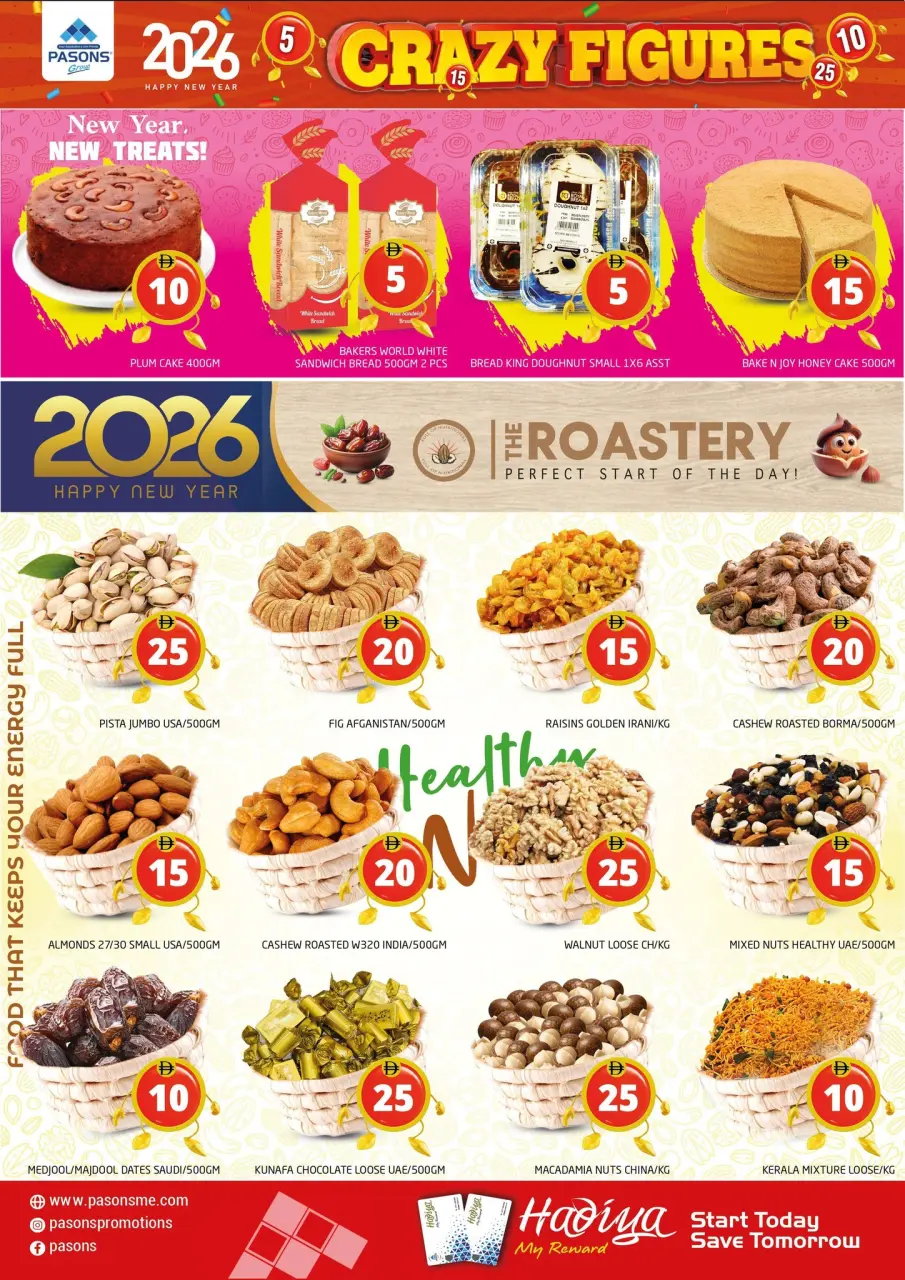 Ofertas de supermercado Pasons  Dubai  de 2 a 4 enero Ofertas con Cifras Locas - Página 9