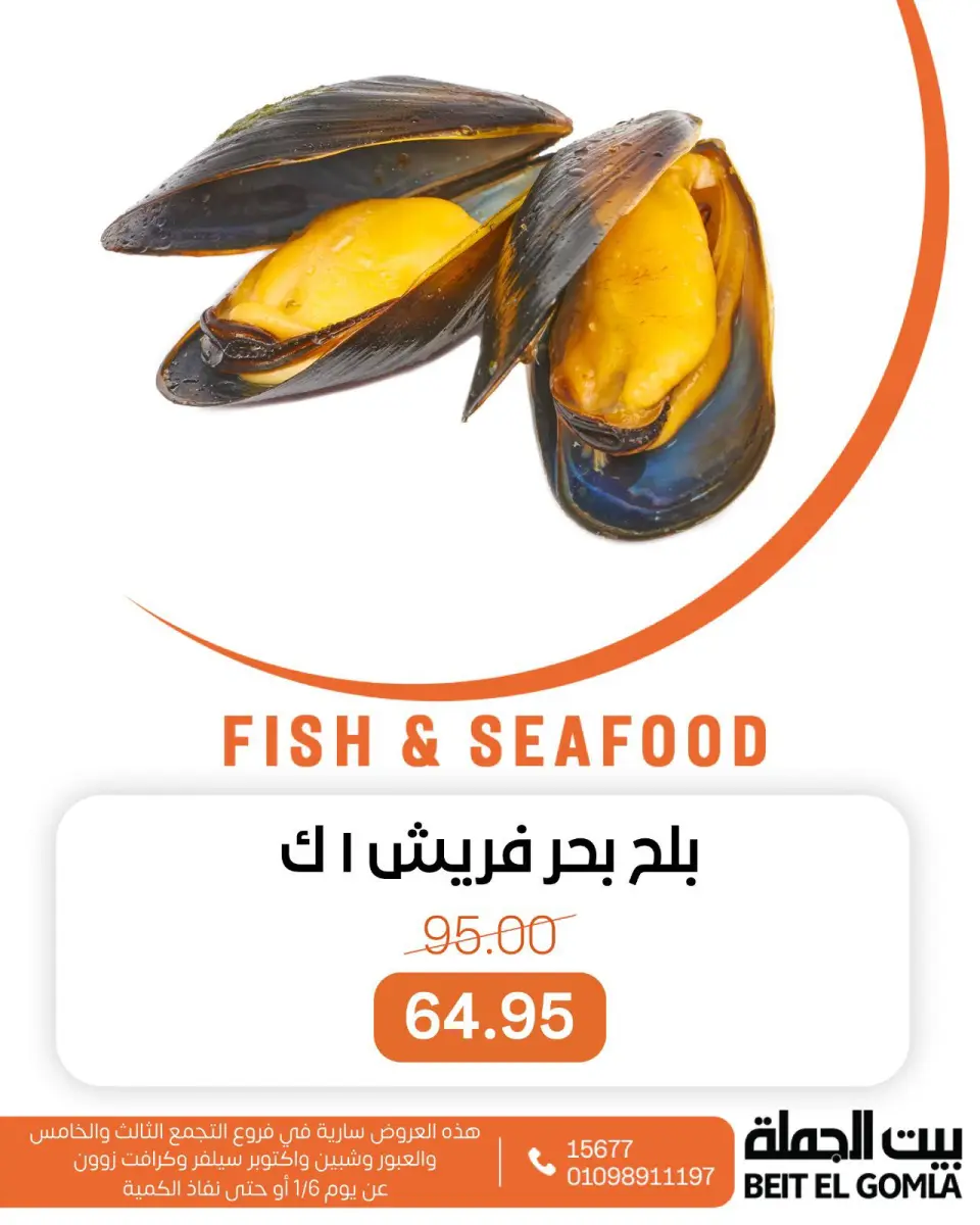Gomla House Egypt Offers Tuesday 6 January Seafood Deals - Page 14