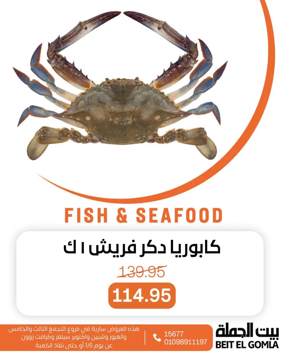 Gomla House Egypt Offers Tuesday 6 January Seafood Deals - Page 6
