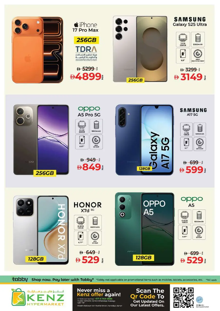 Ofertas de Hiper Kenz Emiratos Árabes Unidos de 8 a 11 enero 2026 Ofertas de Jackpot de enero - Página 45