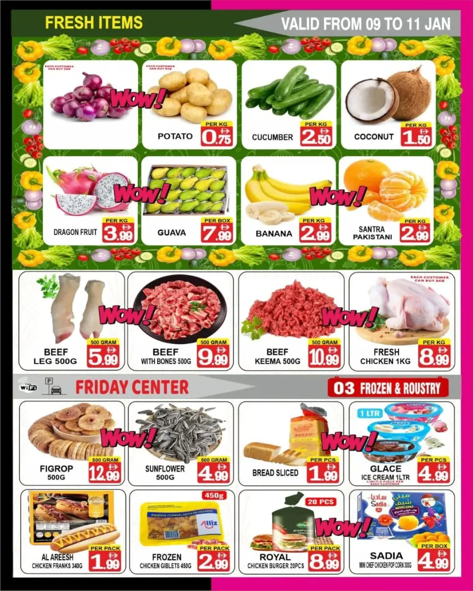 Ofertas de Centro del viernes Emiratos Árabes Unidos de 9 a 15 enero 2026 Mercado del Viernes - Centro del viernes - Emiratos Árabes Unidos - 9 enero 2026 – 15 enero 2026 - Página 3