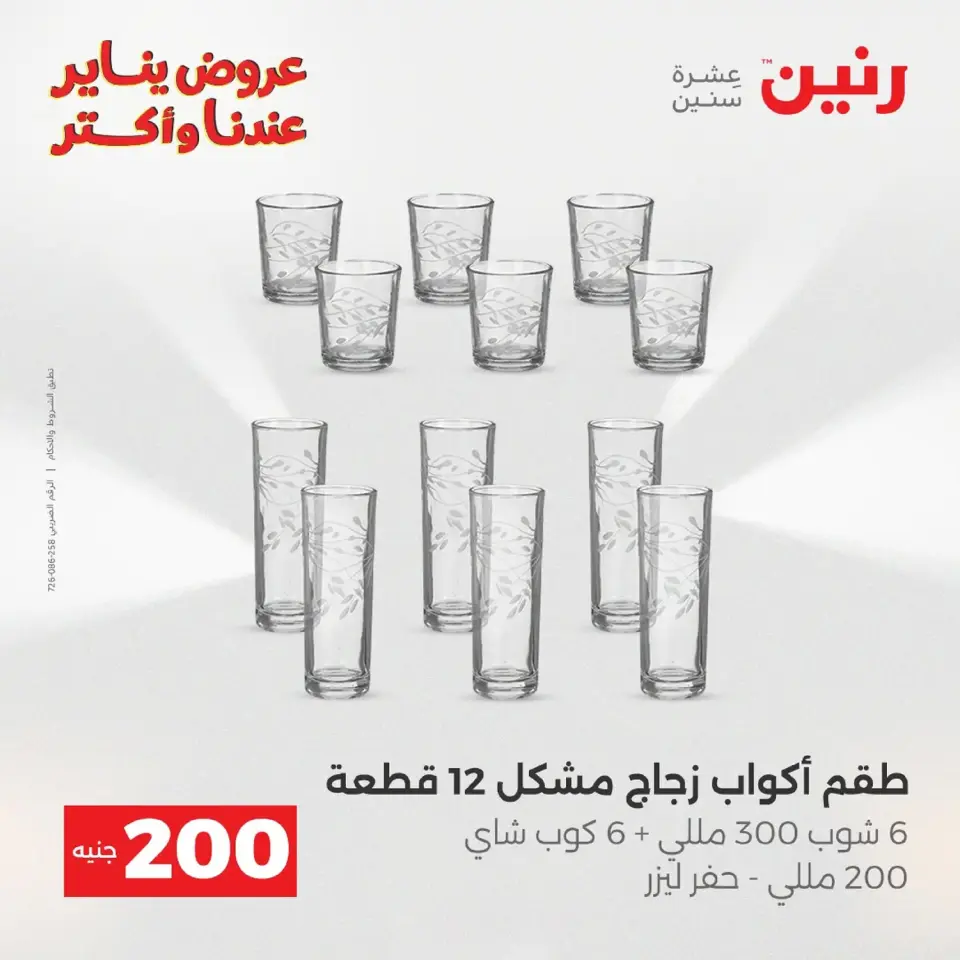 Raneen Egypt Offers from 11 to 12 January 2026 200 EGP Home Tools Offer - Page 19