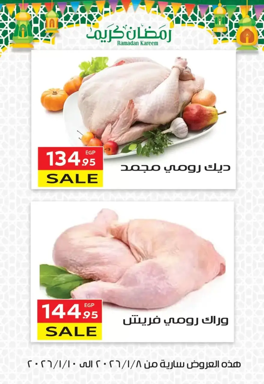 El Mahlawy market Egypt Offers from 8 to 10 January 2026 Ramadan Kareem Offers