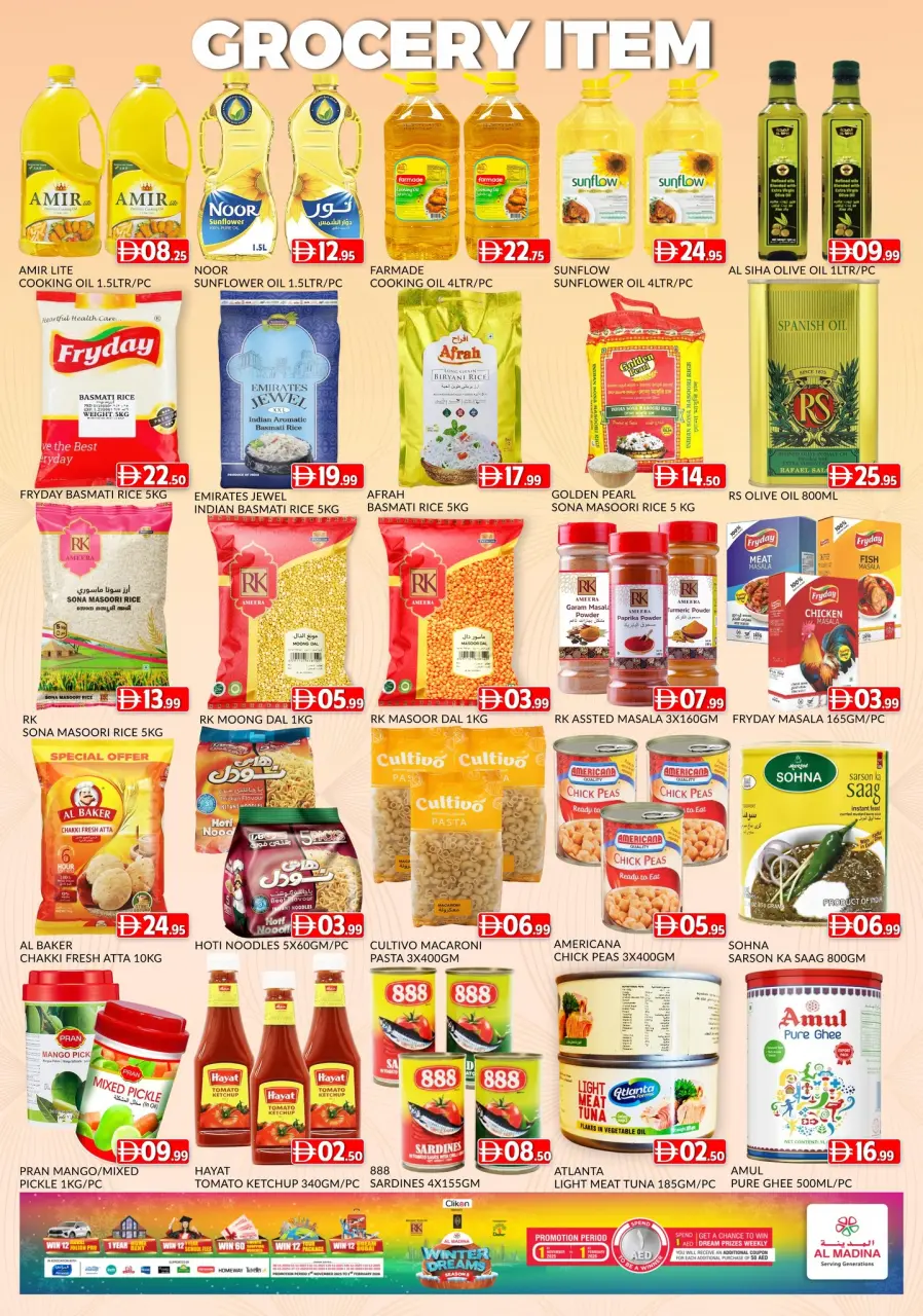 Ofertas de Hipermercado Al Madina Emiratos Árabes Unidos de 9 a 11 enero 2026 Ofertas de invierno - Página 9