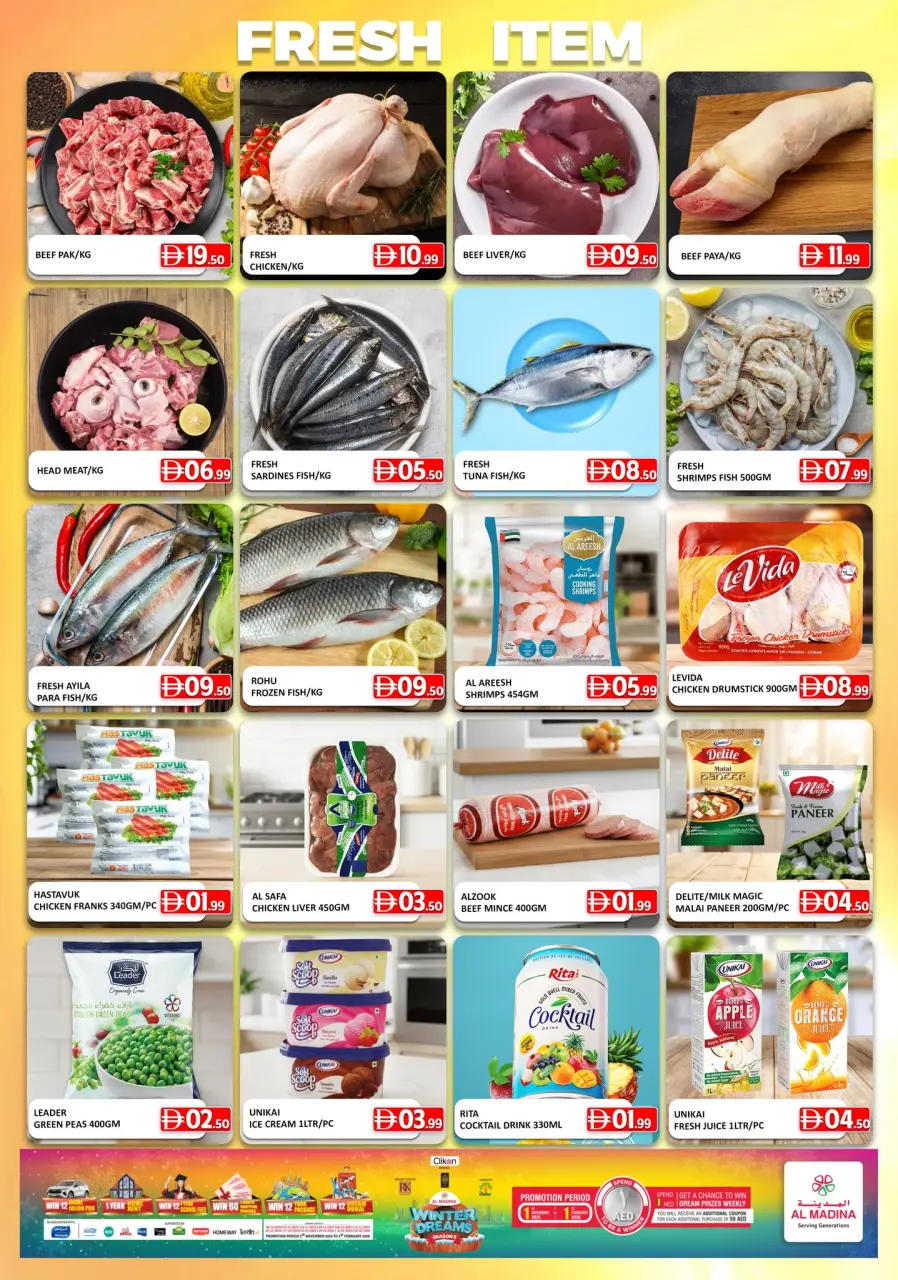 Ofertas de Hipermercado Al Madina Emiratos Árabes Unidos de 9 a 11 enero 2026 Ofertas de invierno - Página 11