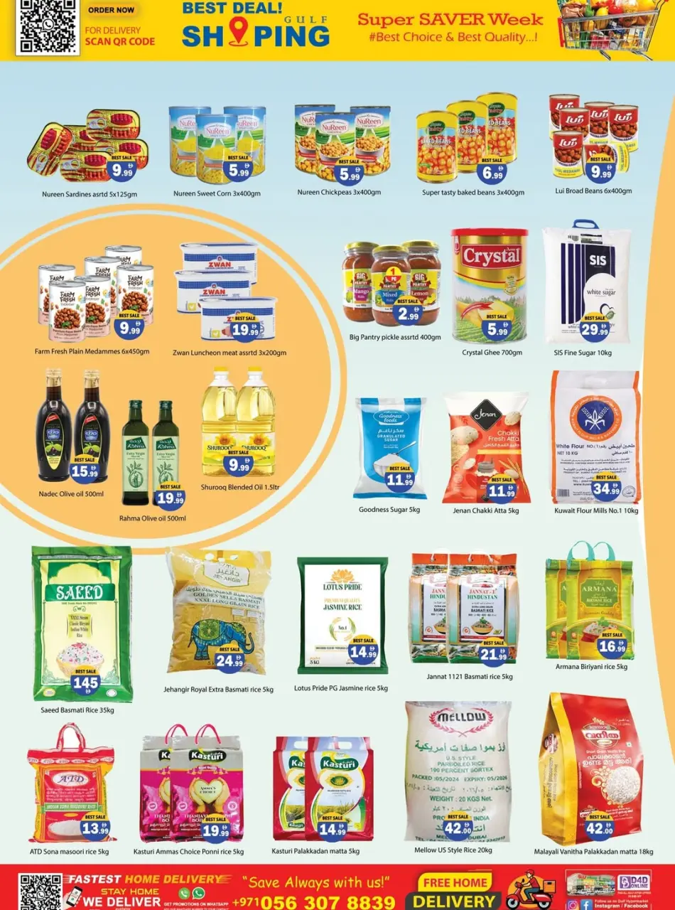 Offres Hypermarché Gulf Émirats arabes unis de 8 à 11 janvier 2026 Offres bonus du week-end - Hypermarché Gulf - Émirats arabes unis - 8 janvier 2026 – 11 janvier 2026 - Page 4