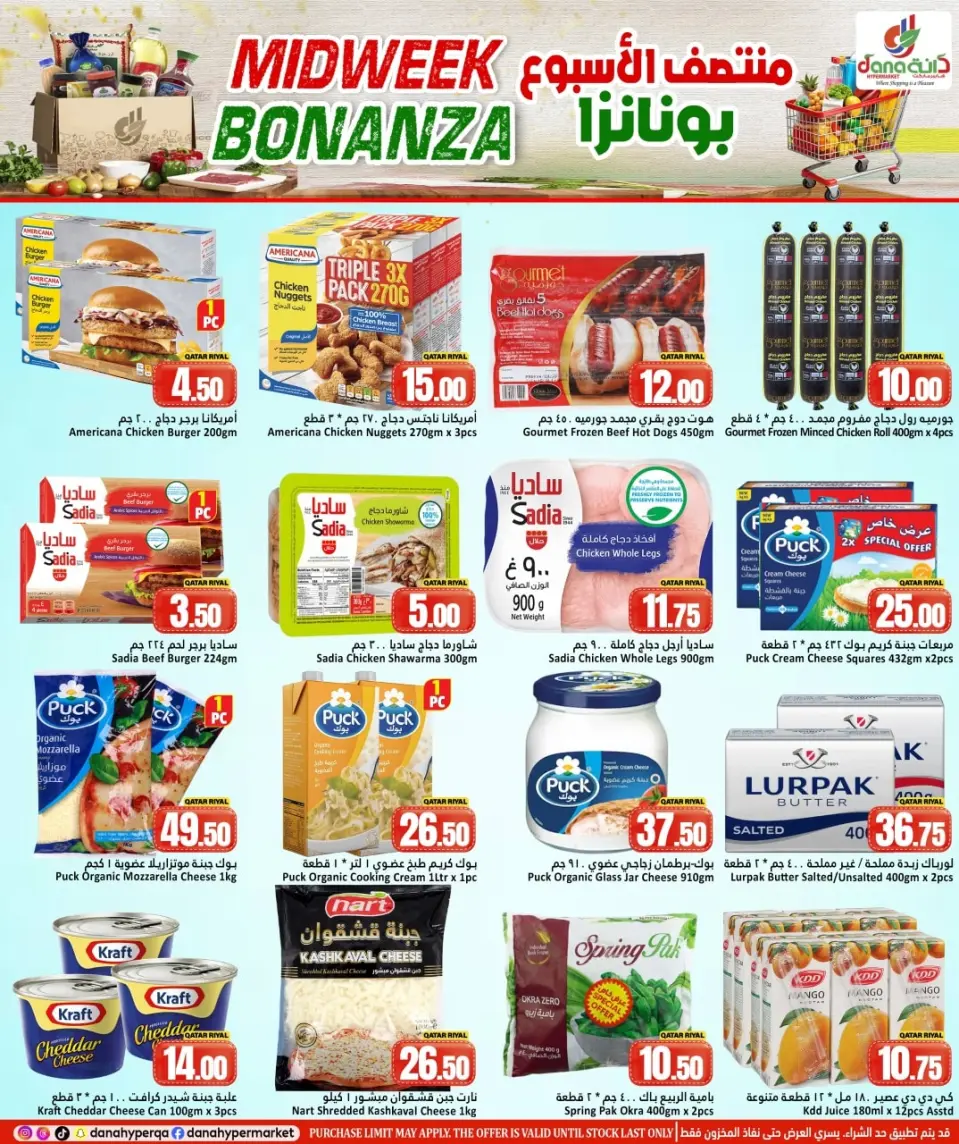 Offres Hypermarché Dana Qatar de 11 à 13 janvier 2026 ÉCONOMISEUR MILIEU DE SEMAINE - Page 3