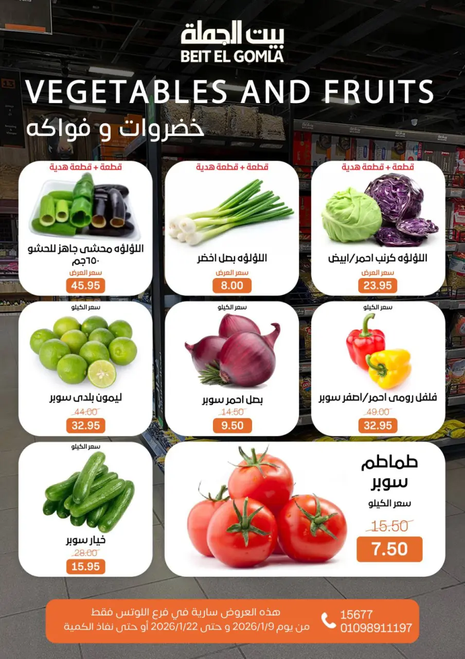 Gomla House  Nasr City  Offers from 9 to 22 January Opening Deals - Page 15