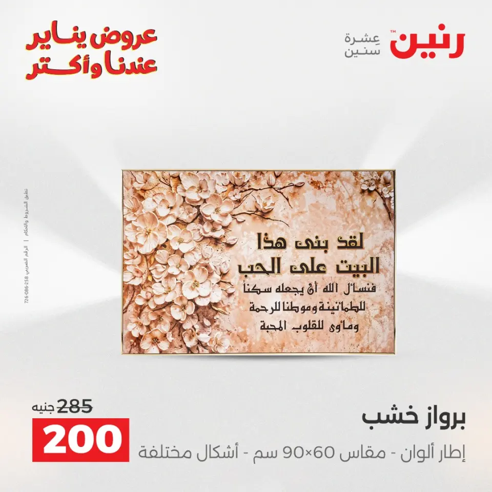Raneen Egypt Offers from 11 to 12 January 2026 Decorative pieces offers - Page 3