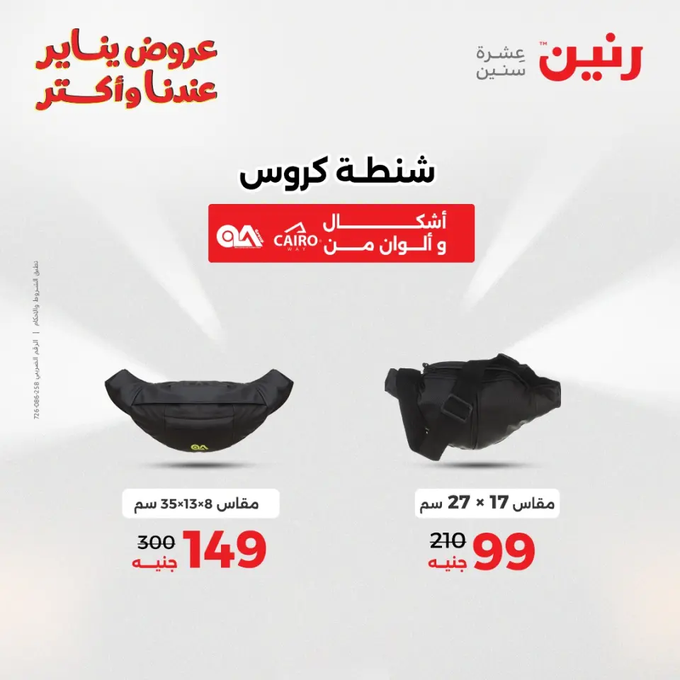 Raneen Egypt Offers from 11 to 12 January 2026 Offers on bags, carpets and toys - Page 11
