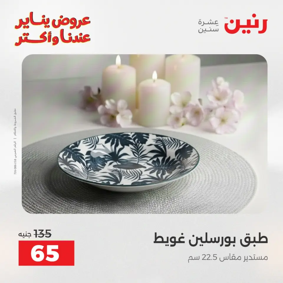 Raneen Egypt Offers Monday 12 January The biggest discounts on individual porcelain plates and bowls - Page 13